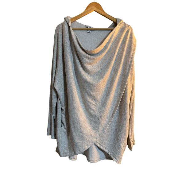 Athleta Hooded Cross Front Sweatshirt Activewear Size X-Large - Picture 1 of 5